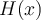 H(x)