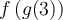 f\left({g(3)}\right)