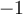 -1