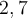 2,7
